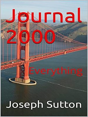 cover image of Journal 2000
